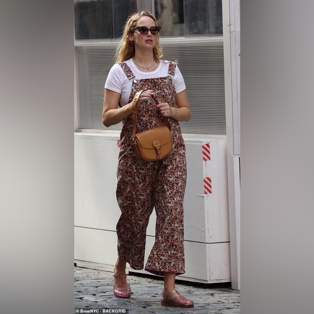 Zara Floral Overalls